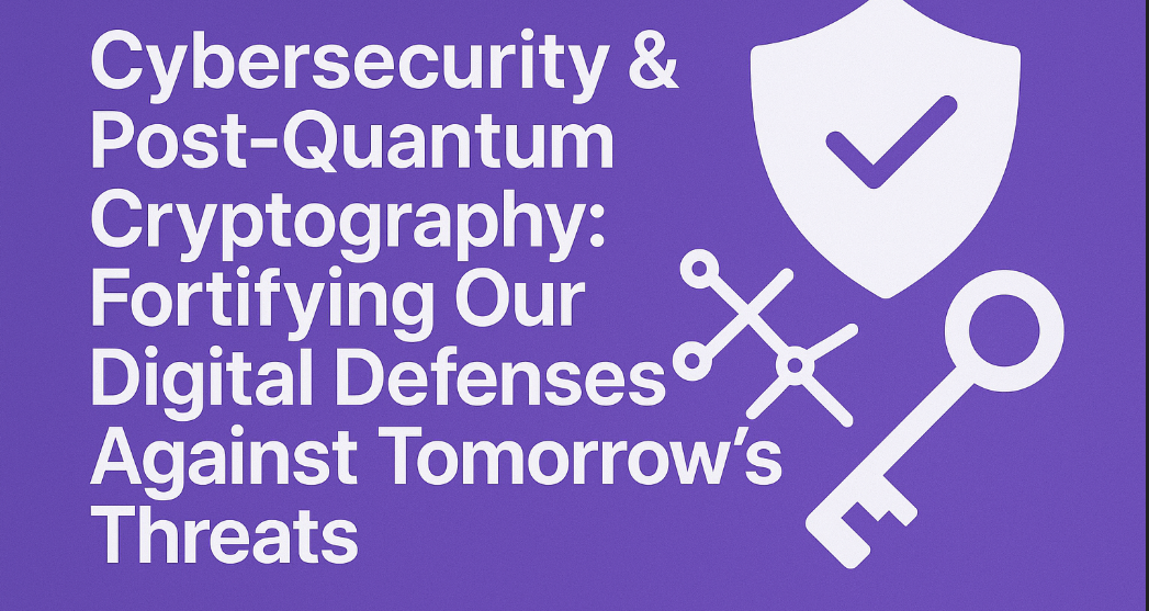 Cybersecurity & Post-Quantum Cryptography: Fortifying Our Digital Defenses Against Tomorrow's Threats